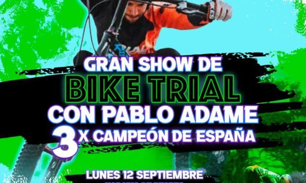Riotinto impulsa una escuela de ciclismo y la presenta con una exhibición de ‘bike trial’ el lunes