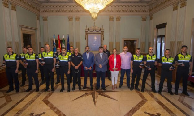 Ocho nuevos oficiales se incorporan a la Policía Local de Huelva