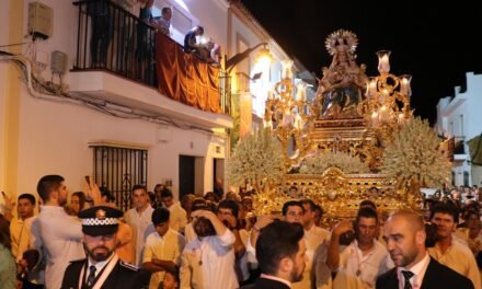 Cartaya arropa a la Virgen de Consolación en su día grande