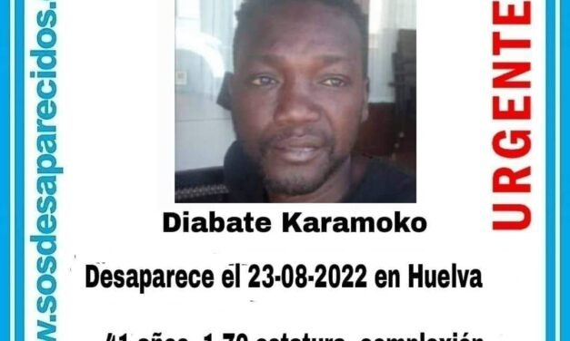 Alertan de la desaparición de un hombre de 41 años en Huelva