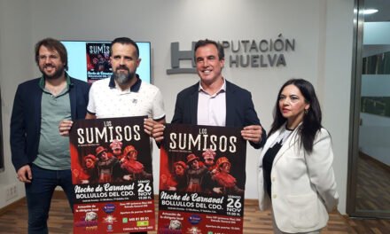 ‘Los Sumisos’ de Martínez Ares actúan el 26 de noviembre en Bollullos