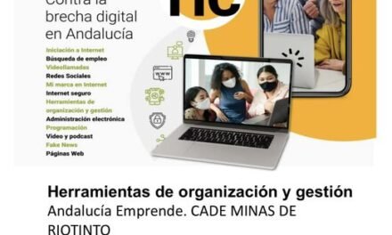 El CADE de Minas de Riotinto organiza un curso sobre herramientas de organización y gestión