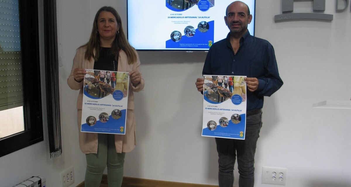 La Granada de Río Tinto retoma su mercadillo artesanal para poner en valor los oficios tradicionales