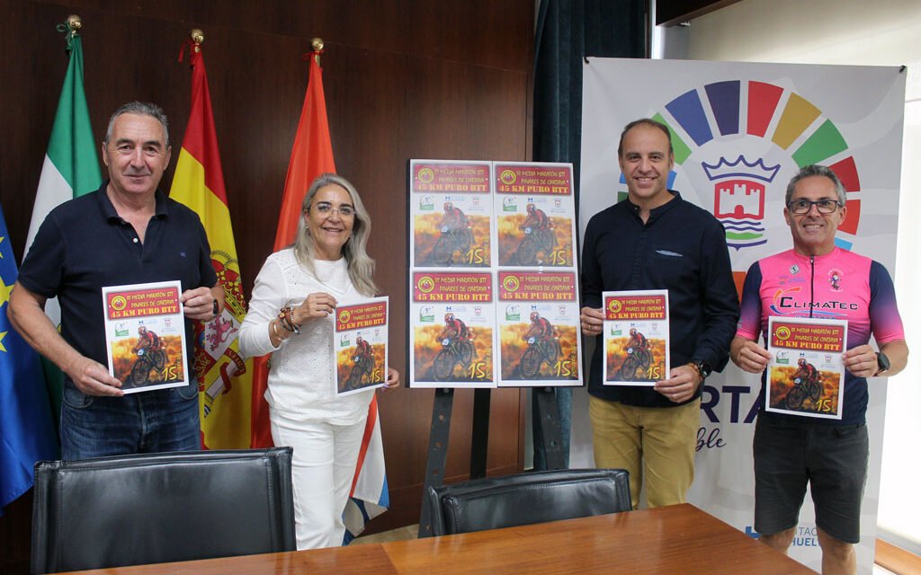 Cerca de 400 corredores participan este sábado en la III Media Maratón BTT ‘Pinares de Cartaya’