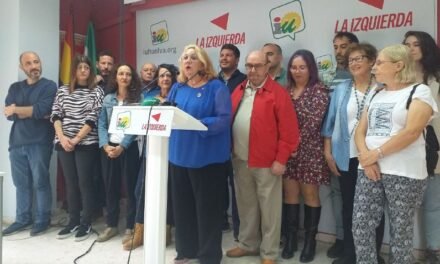 Mónica Rossi es proclamada candidata de IU a la Alcaldía de Huelva