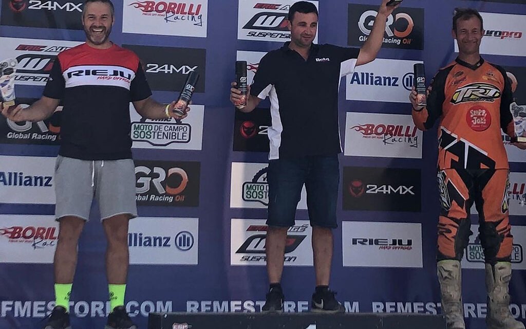 Rubén Palmar consolida su segunda posición en el Campeonato de España de Enduro
