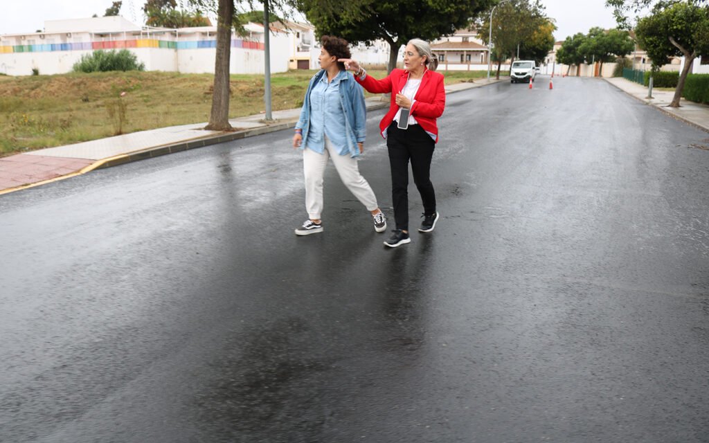 Arranca el Plan de Asfaltado Municipal para mejorar el viario público de Cartaya