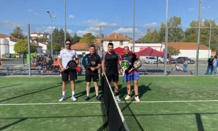 Éxito del torneo de pádel solidario en Riotinto