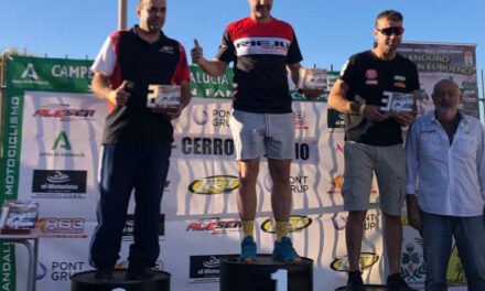 Los zalameños Rubén Palmar y Javier Pérez afianzan su primer y segundo puesto en el Andaluz del Enduro