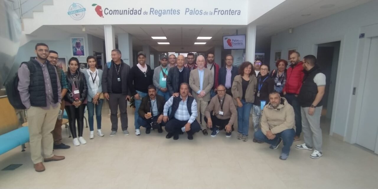 Agricultores y técnicos marroquíes visitan la CR Palos y conocen sus proyectos de crecimiento