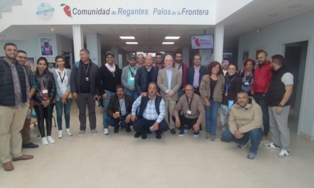 Agricultores y técnicos marroquíes visitan la CR Palos y conocen sus proyectos de crecimiento
