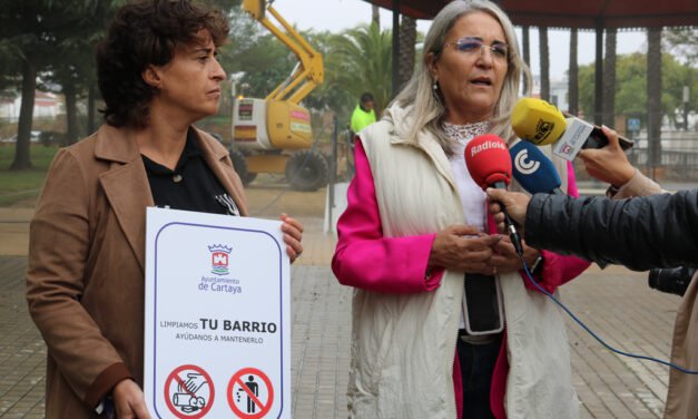 Cartaya limpia a fondo sus barriadas y pide colaboración ciudadana