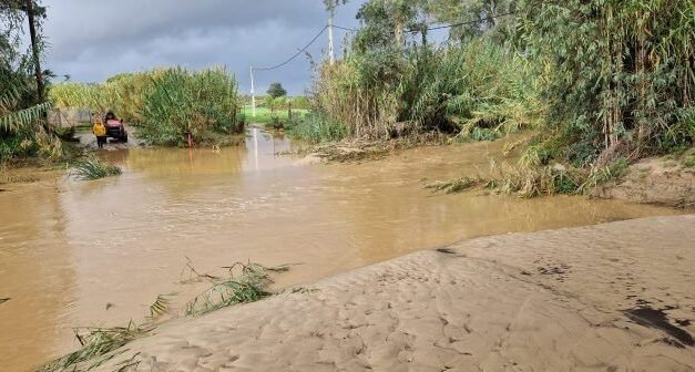 El PSOE pide a la Junta que limpie los cauces de Nerva tras las lluvias