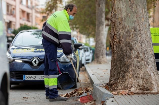 Huelva intensifica la limpieza de la ciudad tras las lluvias