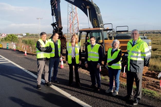 El carril bici de La Calatilla estará finalizado antes de que empiece el próximo verano