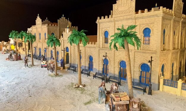 La Estación de Sevilla protagoniza el belén del Ayuntamiento de Huelva esta año