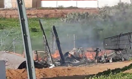 Otro incendio en un asentamiento de Lepe afecta a una chabola