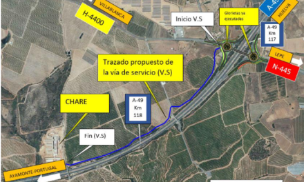<strong>El Gobierno adjudica las obras de acceso al Chare de Lepe desde la A-49</strong>