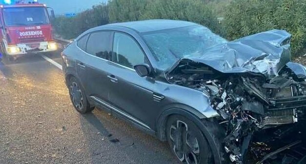 <strong>Dos heridos en un accidente de tráfico en Villarrasa</strong>