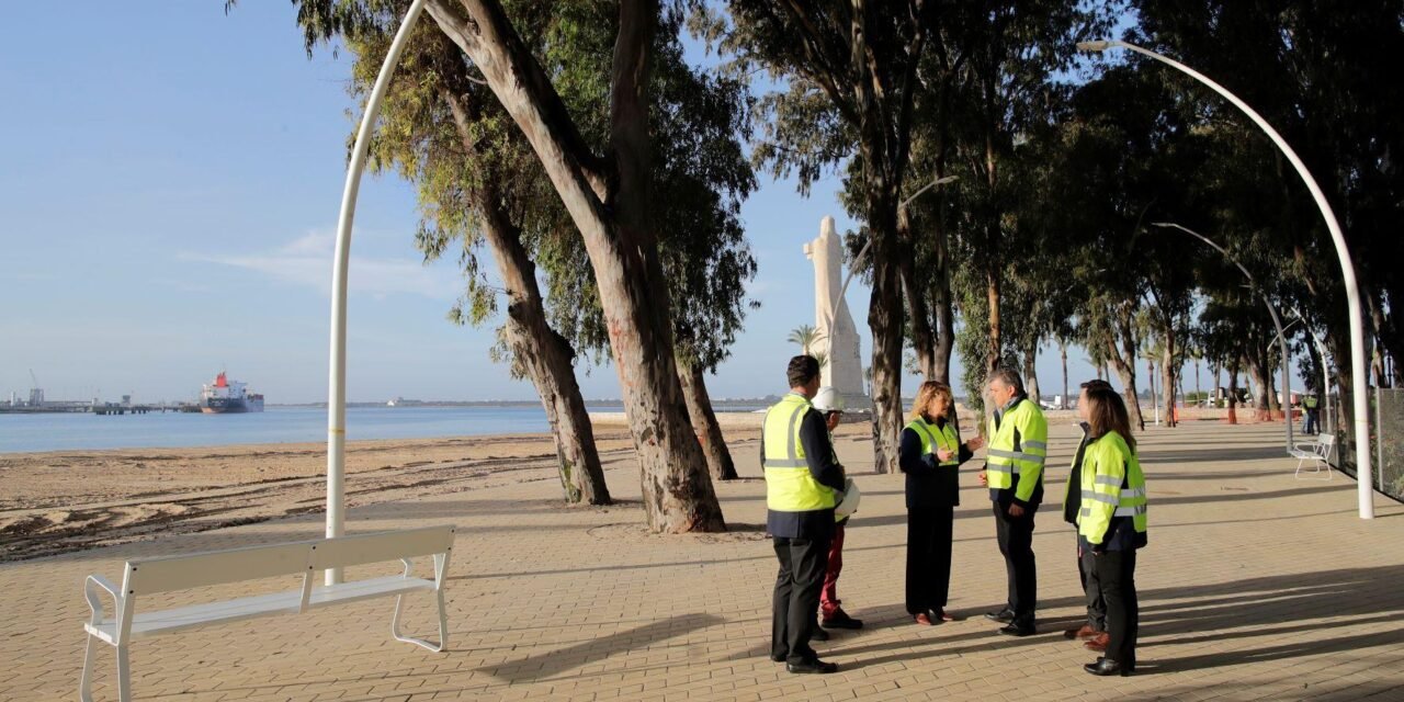 Insersa  ha realizado el desmontaje, demolición y regeneración de la playa del Monumento a Colón