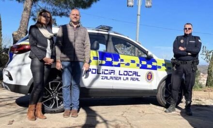<strong>La Policía Local de Zalamea estrena coche</strong>