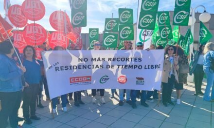 <strong>Protesta sindical por los recortes en las Residencias de Tiempo Libre</strong>