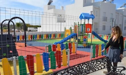 <strong>Avanzan las obras de los parques infantiles de San Juan</strong>