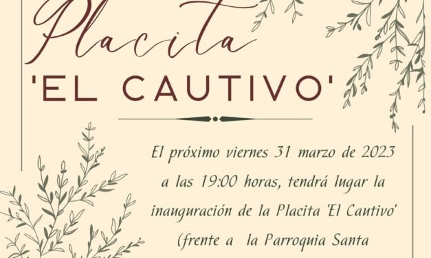 <strong>Riotinto inaugura este viernes la nueva Placita de El Cautivo tras su remodelación</strong>