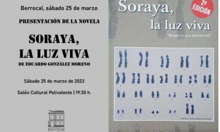 <strong>Berrocal acoge la presentación de ‘Soraya, la luz viva’ de Eduardo González Moreno</strong>