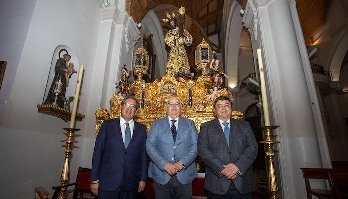 <strong>Cajasol colabora en los actos de la coronación de la Virgen de la Amargura</strong>