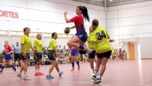 Balonmano Femenino en Zalamea