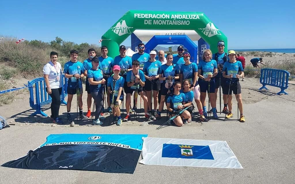 <strong>Huelva hace historia en el Campeonato de España de Marcha Nórdica</strong>