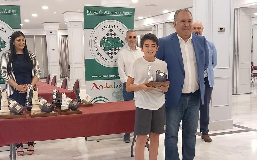 Un onubense de 12 años se proclama campeón del Andaluz C de Ajedrez