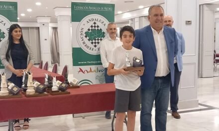 Un onubense de 12 años se proclama campeón del Andaluz C de Ajedrez