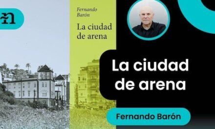 <strong>Fernando Barón presenta este jueves ‘La ciudad de arena</strong>