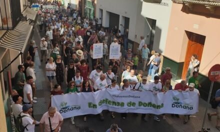 <strong>Miles de personas claman para salvar Doñana</strong>