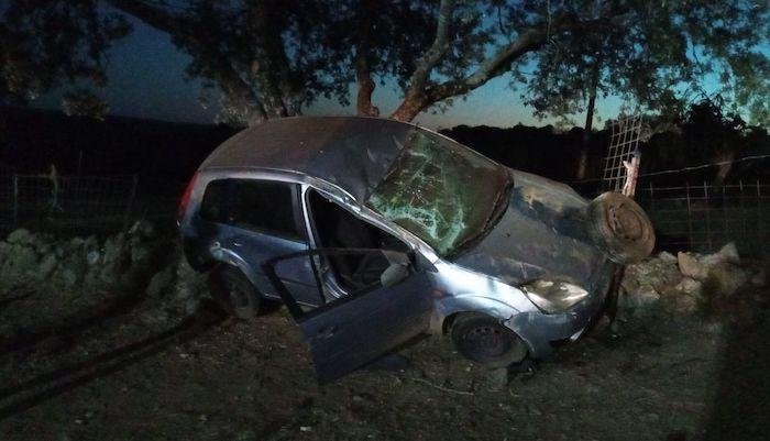 <strong>Herido en un accidente en Cumbres de San Bartolomé</strong>