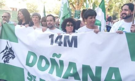 <strong>Jesús Amador participa en Sevilla en la manifestación para salvar Doñana</strong>