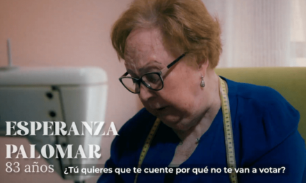 <strong>La madre de Mónica Rossi protagoniza el Spot para #LaEsperanzaHuelva de cara al 28M</strong>