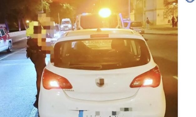 <strong>Evitan un atropello masivo en la carrera nocturna de Huelva</strong>