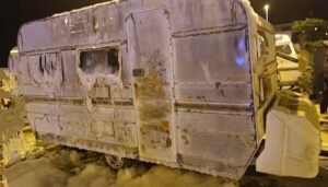 Incendio Caravana