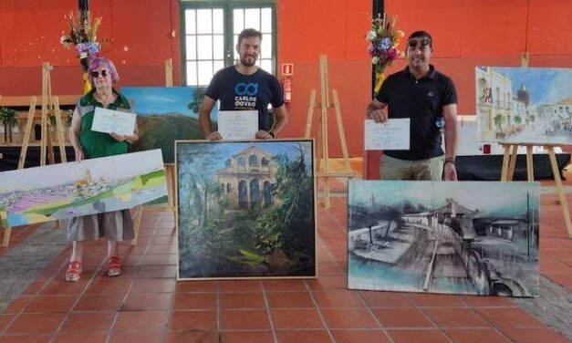 <strong>Carlos Dovao vence en el III Certamen de Pintura al aire libre de Zalamea</strong>