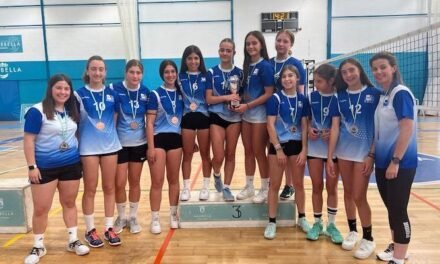 <strong>Bronce para la seleccion infantil de Huelva femenina de Voleibol</strong>