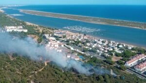 fuego El Rompido