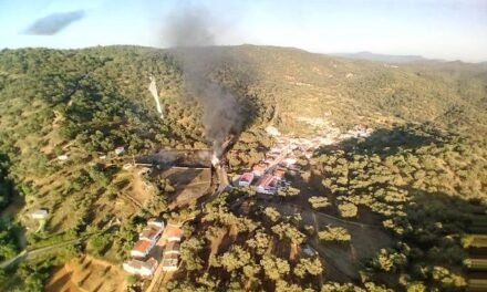 <strong>Declarado un incendio junto a la aldea de Las Cefiñas</strong>