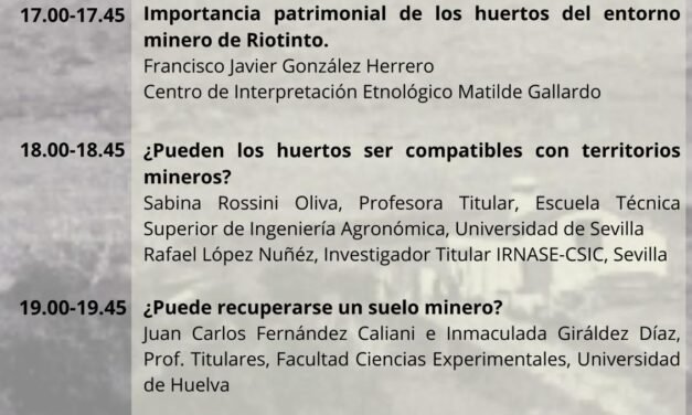 <strong>Asociación Matilde organiza una jornada sobre huertos y minería</strong>