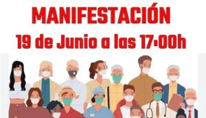 Protesta sanidad Riotinto