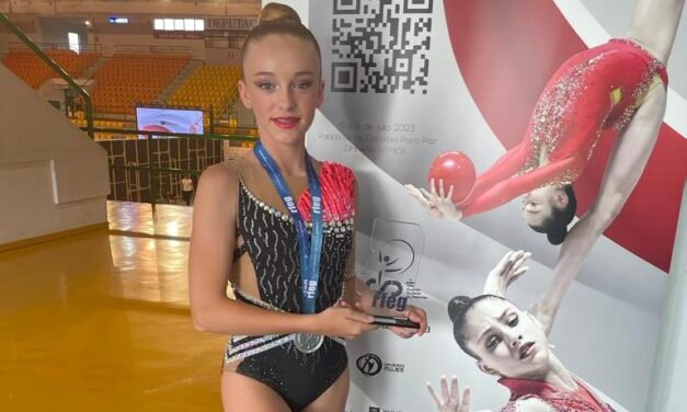 <strong>La campillera María Domínguez Gadea se proclama subcampeona de España de gimnasia rítmica</strong>