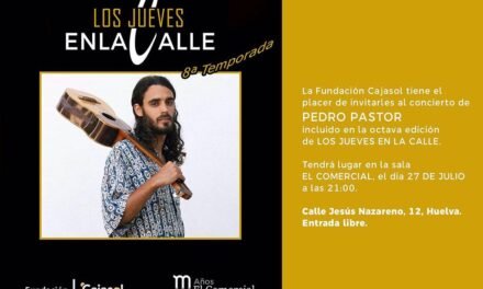 <strong>‘Los Jueves en la Calle’ fnalizan este jueves con un concierto de Pedro Pastor</strong>