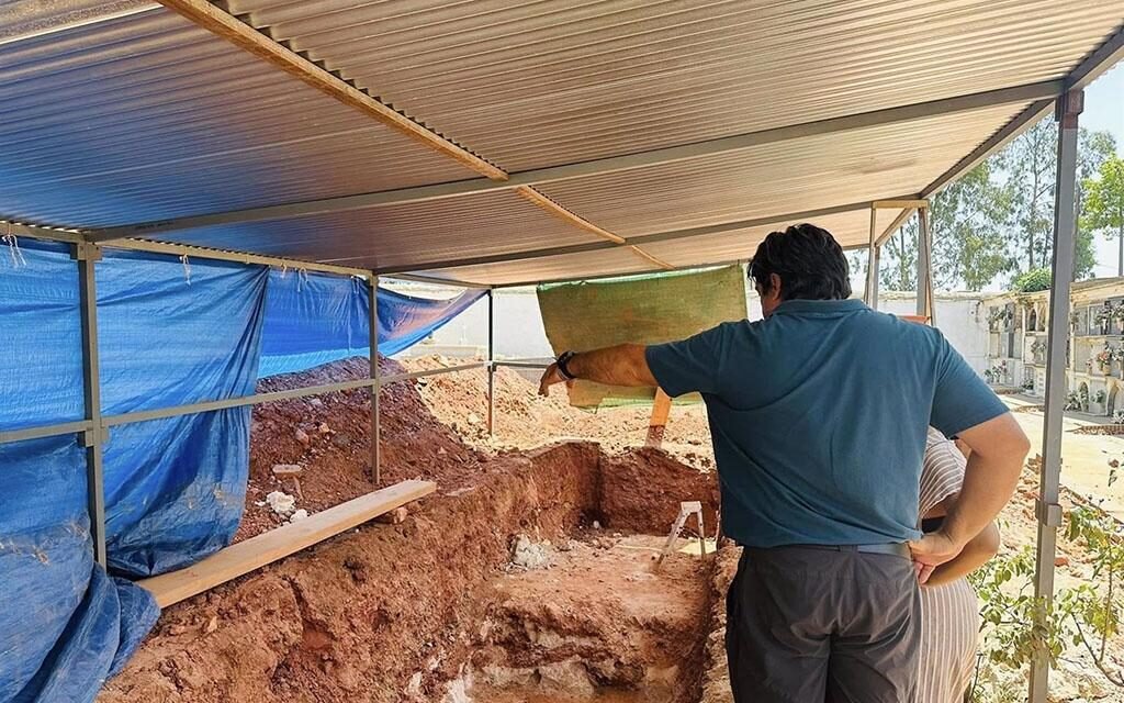 <strong>Hallan restos de 21 víctimas del franquismo en la segunda fosa común de Riotinto</strong>